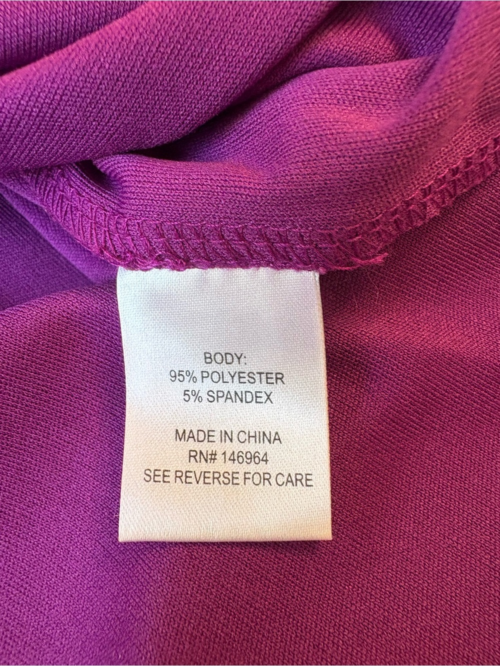Donna Ricco Women's Fitted Stretchy Magenta Fitted Sheath Dress Sz 6 Career - Picture 3 of 8